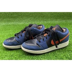 JORDAN Youth Air 1 Low BG 553560 480 - Black/White/Anthracite -  Size 6.5Y